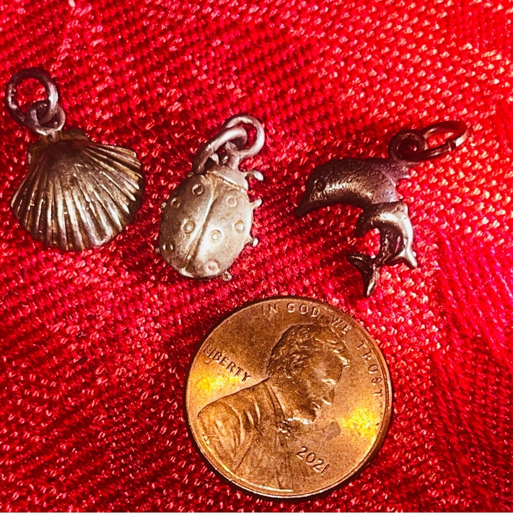Silver Sea Life Charms